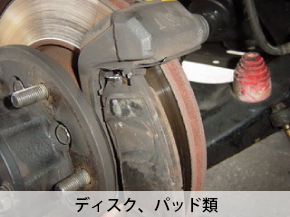 ディスク、パッド類